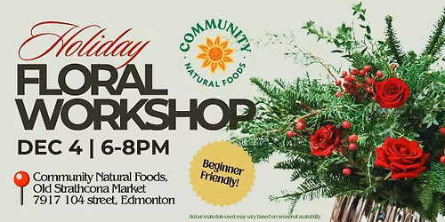Holiday Floral Workshop