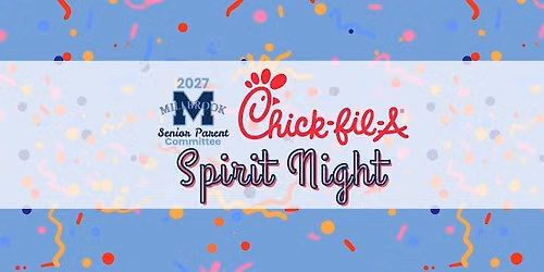Chick-fil-a Class of 2027 SPIRIT NIGHT!
