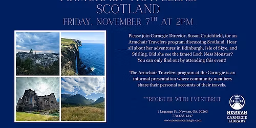 Armchair Travelers: Scotland