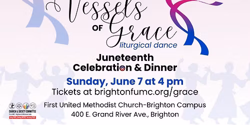 Vessels of Grace Liturgical Dance, a Juneteenth Celebration & Dinner