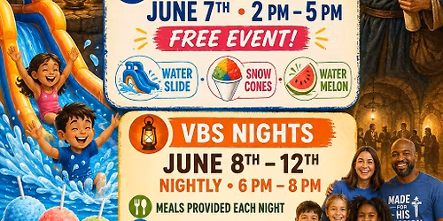 VACATION BIBLE SCHOOL