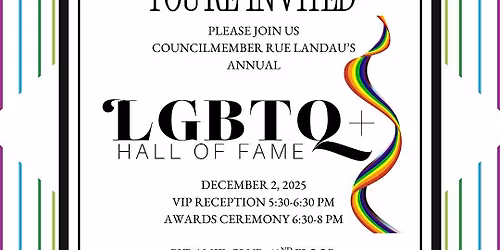 Councilmember Landau's 2nd Annual Hall of Fame