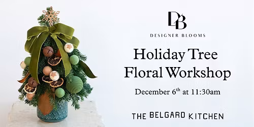 Holiday Tree Floral Workshop