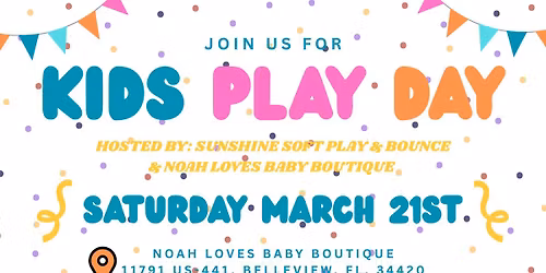 Kid's Indoor Play Day