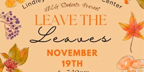 Leave the Leaves Family Night