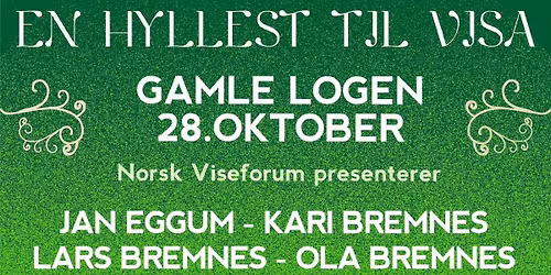 Norsk Viseforum 50-\u00e5r med Jan Eggum\/Kari-Ola-Lars Bremnes m.m.