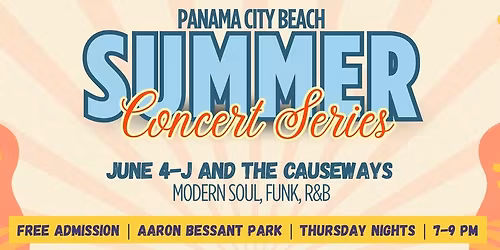 PCB Summer Concert Series | June 4 \u2013 J and the Causeways