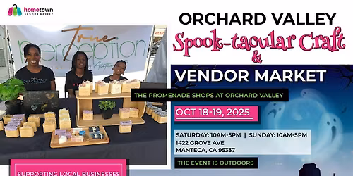 Orchard Valley Spook-tacular Craft and Vendor Market