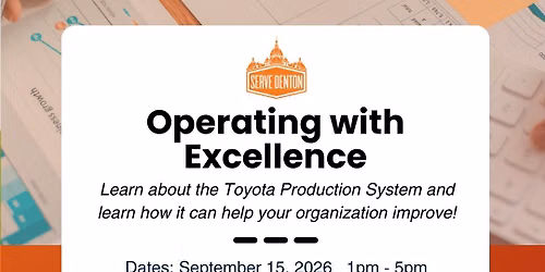 Operating with Excellence