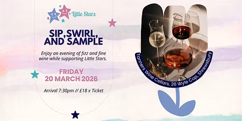 Little Stars Fizz Tasting & Wine Cellar Tour Fundraiser