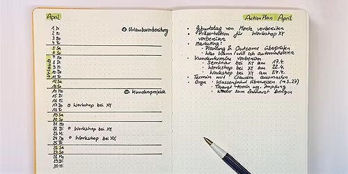 Bullet Journal mit Frauke Sch\u00f6ttke | Workshop