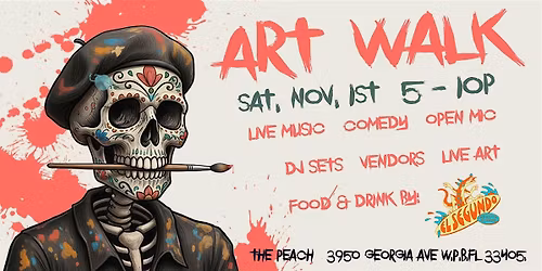 November Art Walk at The Peach