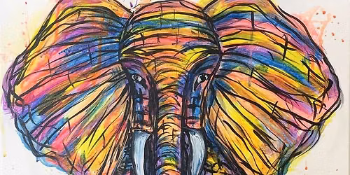Paint and Sip: Eclectic Elephant
