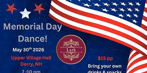 Memorial Day Dance!