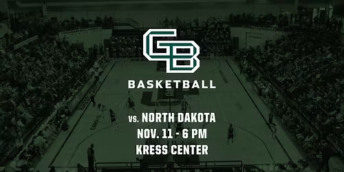 Green Bay Women's Basketball vs. North Dakota 