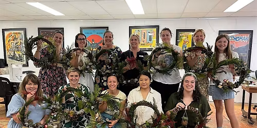Christmas wreath workshop