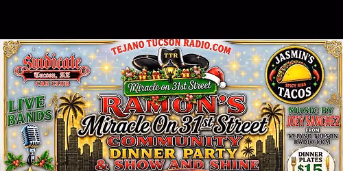 Miracle on 31st street Dinner Party & Show and Shine