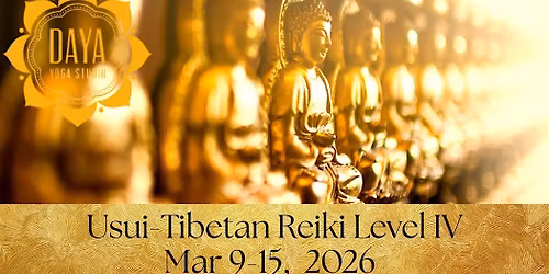 Usui Tibetan Reiki Level IV Master Training