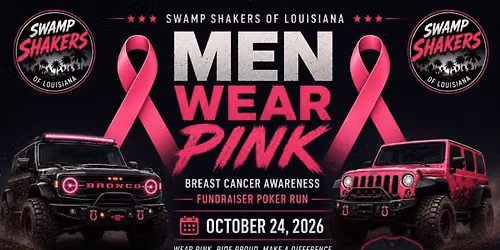 \ud83c\udf80 MEN WEAR PINK POKER RUN \ud83c\udf80