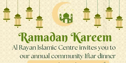 \ud83c\udf19 Community Iftar \u2013 February 28 \ud83c\udf19