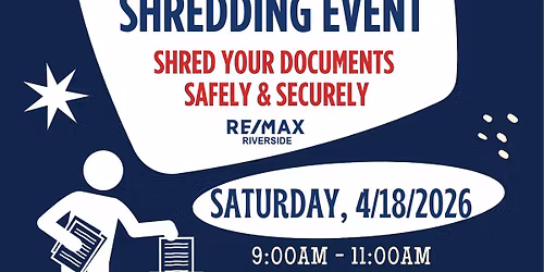 ~Free Community Shredding Event~