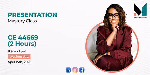 Presentation Mastery Class