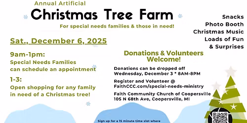 Artificial Christmas Tree Farm 2025