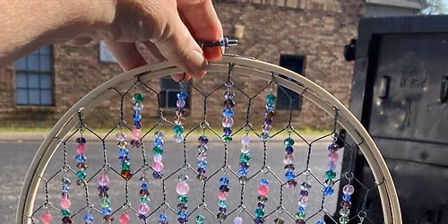 Beaded Wire Suncatcher $40