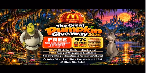 2026-The Great Pumpkin Giveaway- Shrek Theme!