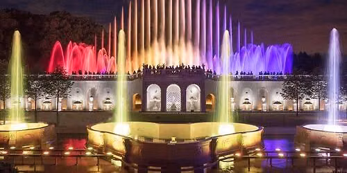 July Illuminated Fountain Schedule