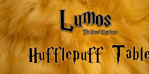 Welcome to Hufflepuff Table
