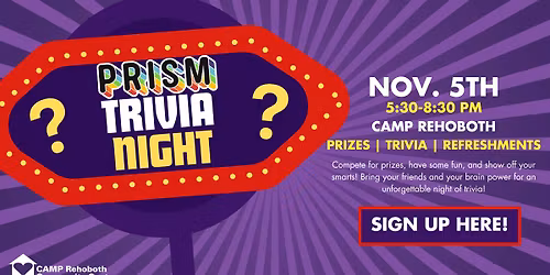 PRISM Young Adults Trivia Night