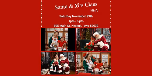 Santa & Mrs Claus Mini's