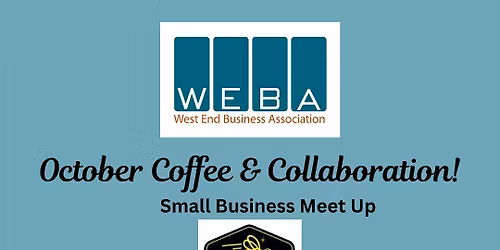 WEBA October Coffee & Collaboration at Beeliner Diner