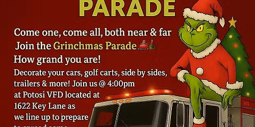 1st Annual GRINCHMAS PARADE