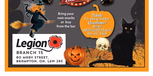 Halloween Dance with RCL Branch 15