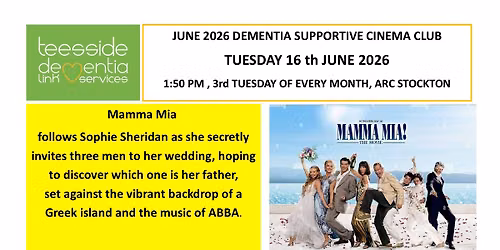 MAMA MIA JUNE CINEMA CLUB 