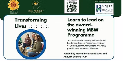 Learn to Lead on the award winning Mind & Body Wellness 6 week Programme