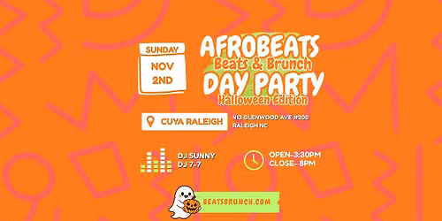 Afrobeats Day Party - Halloween Edition