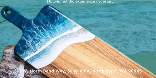 Paint with Resin: Charcuterie Boards (7 SPOTS LEFT)