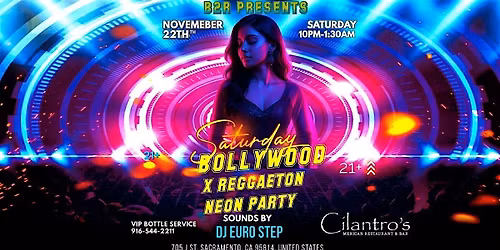 Bollywood X Reggaeton Neon Party