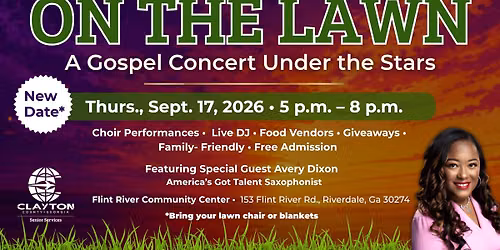 Flint on the Lawn: A Gospel Concert Under the Stars