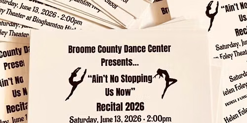 Sweet 16 Annual Recital, \u201cAin\u2019t No Stopping Us Now\u201d