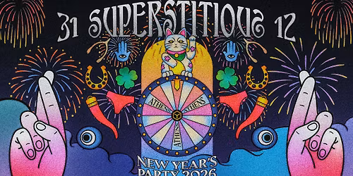 SUPERSTITIOUS | NYE Aura Rooftop Bar Athens