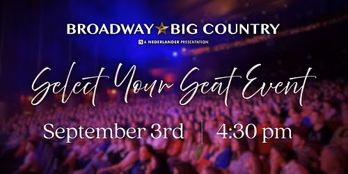 Select Your Seat Event
