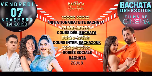 \u2764\ufe0f\ud83c\udf8990% BACHATA \/ 10% ZOUK B.\ud83d\udccdHALLES DE LA CARTOUCHERIE \ud83c\udfacDress Code \ud83c\udfac\ud83c\udf7f\ud83c\udf9e\ufe0fFilms Cinema