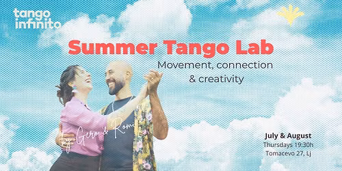 Summer tango lab - creativity, improvisation & body awareness