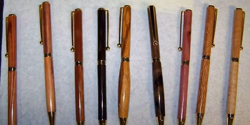 Woodturned Pen Event