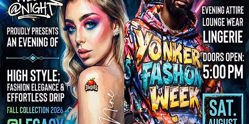 Yonkersfashionweek @Night evening attire lounge wear & lingerie fashionshow