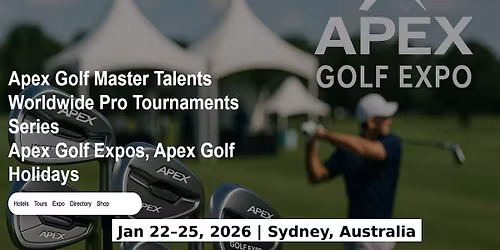 Golf Master Talents Apex Tours Global Fame & Prices in Sydney, Australia